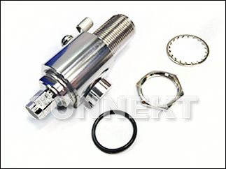 SMA Plug To N Jack, Surge Protector (Bulkhead) - Arrester Connector